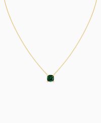 Zambian Lab Emerald / Cushion / 2.5ct