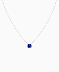 Royal Blue Lab Sapphire / Cushion / 2.5ct