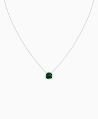 Zambian Lab Emerald / Cushion / 2.5ct