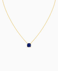 Royal Blue Lab Sapphire / Cushion / 2.5ct