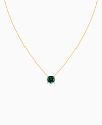 Zambian Lab Emerald / Cushion / 2.5ct