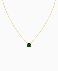 Zambian Lab Emerald / Cushion / 2.5ct