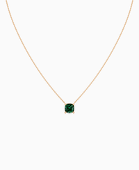Zambian Lab Emerald / Cushion / 2.5ct