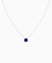 Royal Blue Lab Sapphire / Cushion / 2.5ct