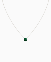 Zambian Lab Emerald / Cushion / 2.5ct
