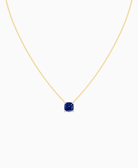 Royal Blue Lab Sapphire / Cushion / 2.5ct