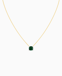 Zambian Lab Emerald / Cushion / 2.5ct