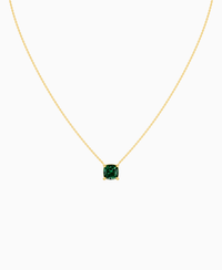 Zambian Lab Emerald / Cushion / 2.5ct