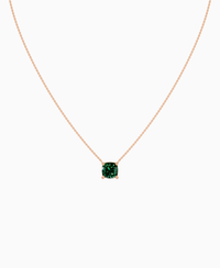 Zambian Lab Emerald / Cushion / 3ct