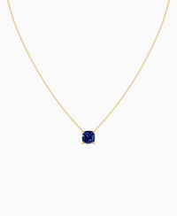Royal Blue Lab Sapphire / Cushion / 3ct