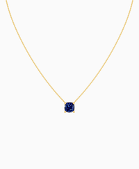 Royal Blue Lab Sapphire / Cushion / 3ct