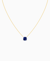 Royal Blue Lab Sapphire / Cushion / 3ct