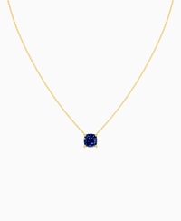 Royal Blue Lab Sapphire / Cushion / 3ct