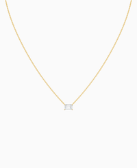 White Lab Diamond / Emerald (EW) / 1ct