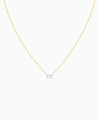 White Lab Diamond / Emerald (EW) / 1ct