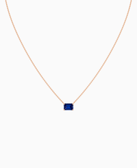 Royal Blue Lab Sapphire / Emerald (EW) / 1.5ct