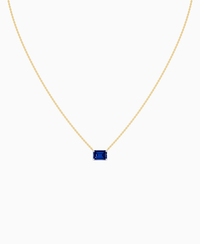 Royal Blue Lab Sapphire / Emerald (EW) / 1.5ct