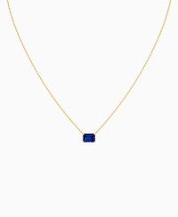 Royal Blue Lab Sapphire / Emerald (EW) / 1.5ct