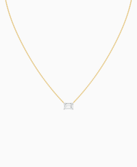 White Lab Diamond / Emerald (EW) / 1.5ct