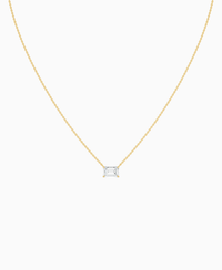 White Lab Diamond / Emerald (EW) / 1.5ct