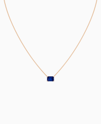 Royal Blue Lab Sapphire / Emerald (EW) / 1.5ct