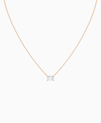 White Lab Diamond / Emerald (EW) / 1.5ct