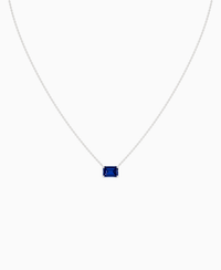 Royal Blue Lab Sapphire / Emerald (EW) / 1.5ct