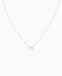White Lab Diamond / Emerald (EW) / 1.5ct