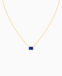 Royal Blue Lab Sapphire / Emerald (EW) / 1.5ct