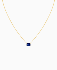 Royal Blue Lab Sapphire / Emerald (EW) / 1.5ct