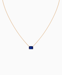 Royal Blue Lab Sapphire / Emerald (EW) / 1.5ct