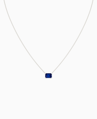 Royal Blue Lab Sapphire / Emerald (EW) / 1.5ct