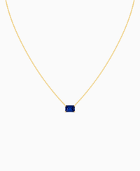 Royal Blue Lab Sapphire / Emerald (EW) / 1.5ct