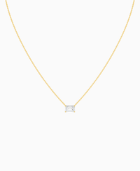 White Lab Diamond / Emerald (EW) / 1.5ct