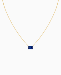 Royal Blue Lab Sapphire / Emerald (EW) / 2ct
