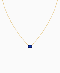 Royal Blue Lab Sapphire / Emerald (EW) / 2ct