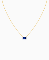 Royal Blue Lab Sapphire / Emerald (EW) / 2ct