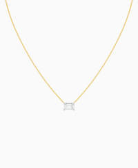 White Lab Diamond / Emerald (EW) / 2ct