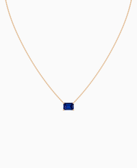 Royal Blue Lab Sapphire / Emerald (EW) / 2ct