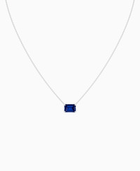 Royal Blue Lab Sapphire / Emerald (EW) / 2.5ct