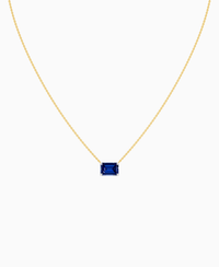 Royal Blue Lab Sapphire / Emerald (EW) / 2.5ct