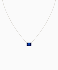 Royal Blue Lab Sapphire / Emerald (EW) / 2.5ct