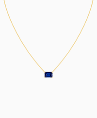 Royal Blue Lab Sapphire / Emerald (EW) / 2.5ct