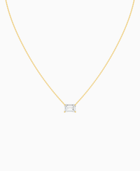 White Lab Diamond / Emerald (EW) / 2.5ct