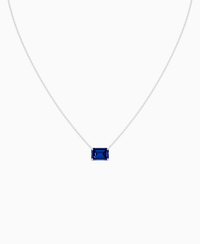 Royal Blue Lab Sapphire / Emerald (EW) / 3ct
