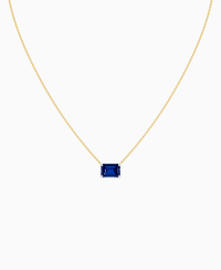 Royal Blue Lab Sapphire / Emerald (EW) / 3ct