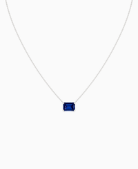 Royal Blue Lab Sapphire / Emerald (EW) / 3ct