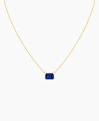 Royal Blue Lab Sapphire / Emerald (EW) / 3ct