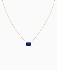Royal Blue Lab Sapphire / Emerald (EW) / 3ct