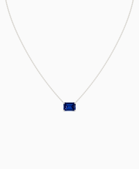 Royal Blue Lab Sapphire / Emerald (EW) / 3ct